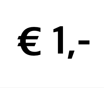 Doneer € 2,- 