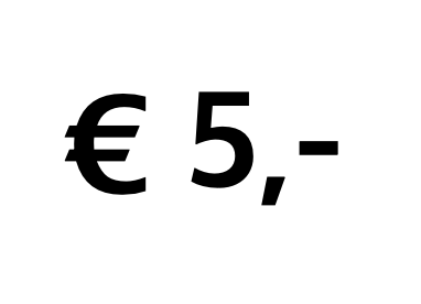 Doneer € 5,- 